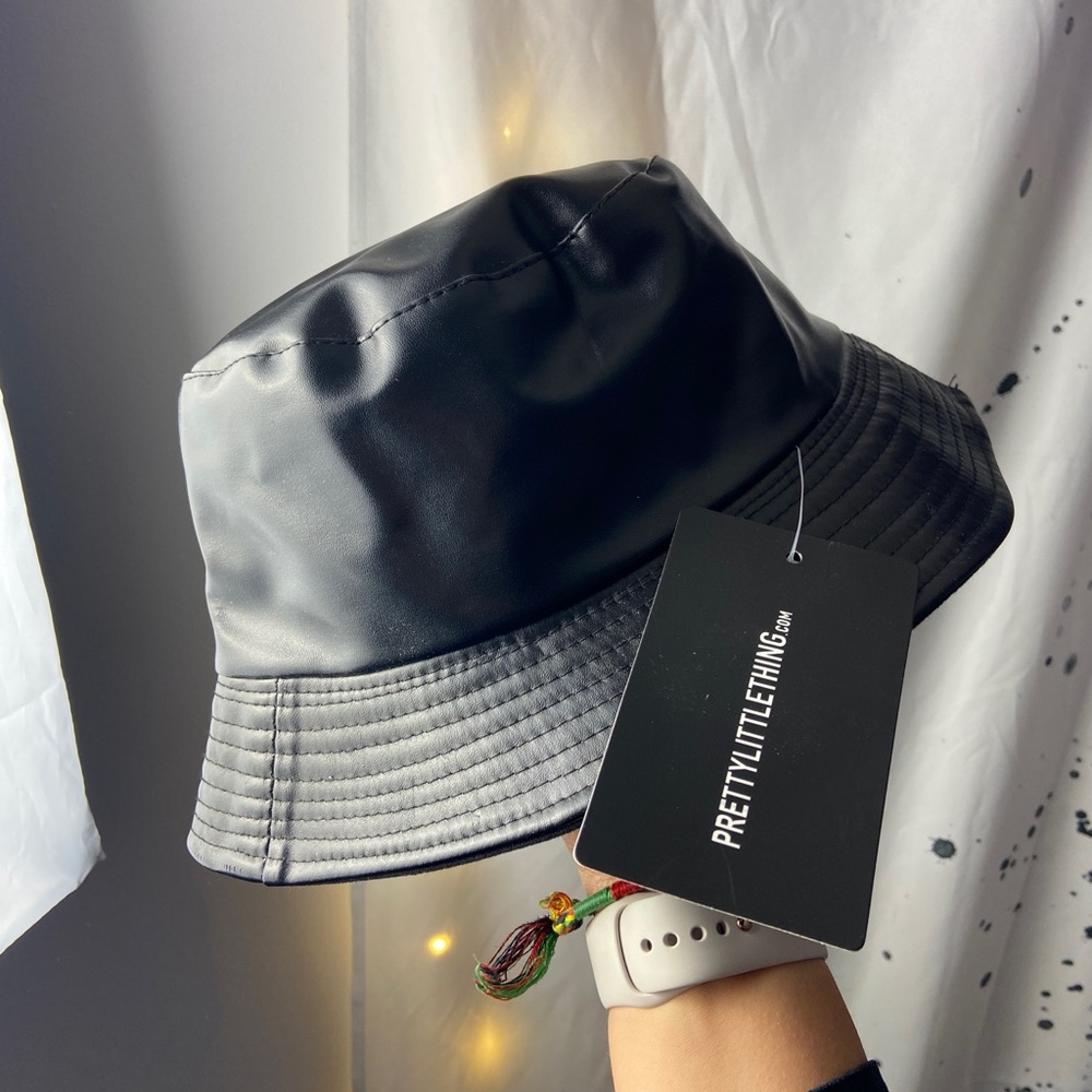 Leather PLT Bucket Hat